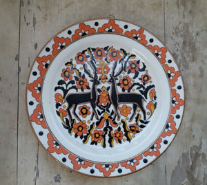 Hand painted Turkish Wall Plate-010