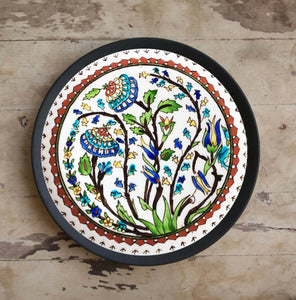 Hand painted Turkish Wall Plate-075