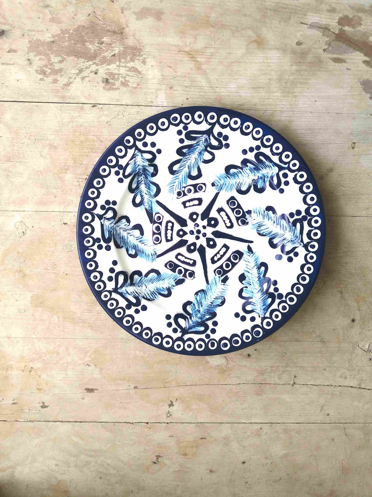 Hand painted Turkish Wall Plate-001