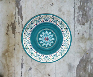 Hand painted Moroccan Wall Plate-099