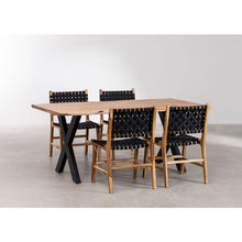 Load image into Gallery viewer, Acacia Wood Table Set