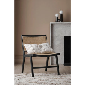 Ratan & Acacia Wood Low Rise Chair