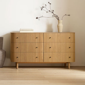 Natural Finish Chest of Drawer