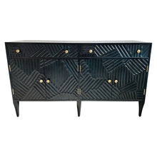Load image into Gallery viewer, Indigo Blue Wood Buffet