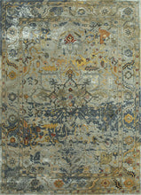Load image into Gallery viewer, Mythos - Sky Blue/Smoke Blue Hand Tufted Rug