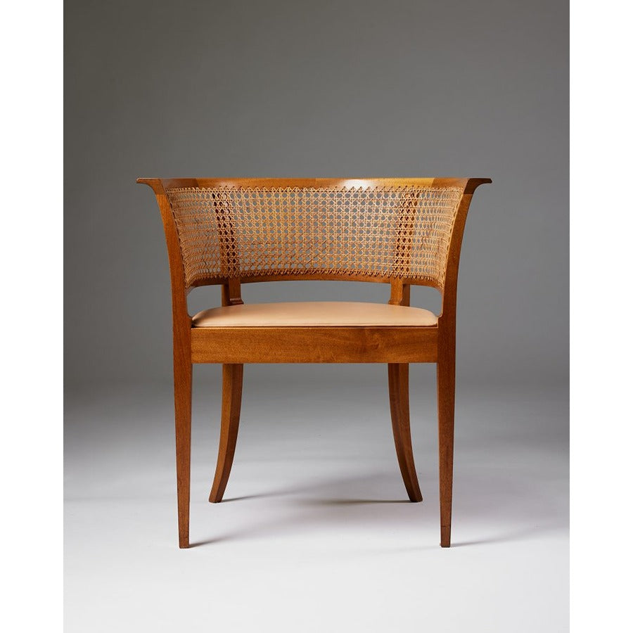 Faaborg Chair Mahogany woven cane Acacia Chair