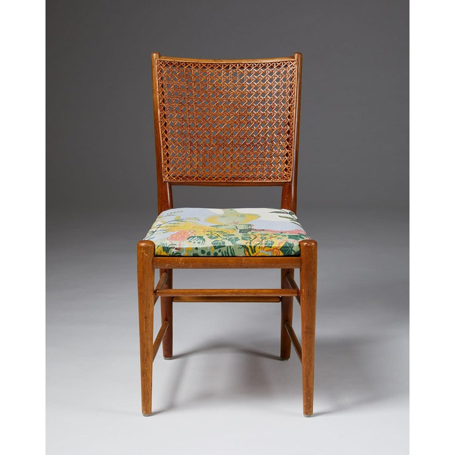 Acacia Cane Mahogany Chair