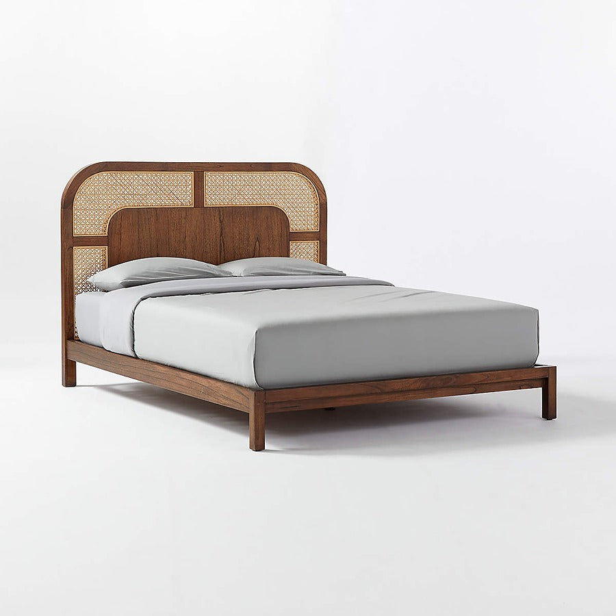 Cane Queen Bed