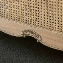 Load image into Gallery viewer, Carved Natural Rattan Bed
