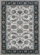 Load image into Gallery viewer, Kasbah - White/Ebony Hand Tufted Rug