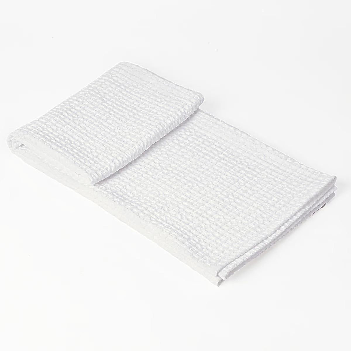 White waffle Throw blanket, 100% cotton, 50X60 inches