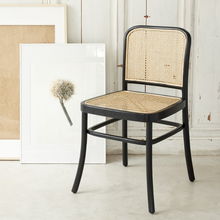 Load image into Gallery viewer, Mahogany Finish Dining Chair