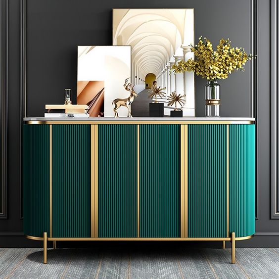 marble top sideboard