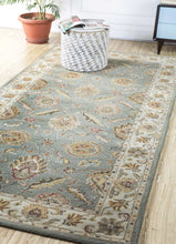 Load image into Gallery viewer, Kasbah - Sea Green/Light Gold Hand Tufted Rug