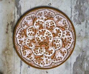 Hand Painted Dutch inspired Wall Plate-051(A)