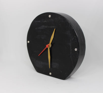Kayampura Marble Table Watch for Home- Room- Office (Black 6 x 6 x 1 inch)