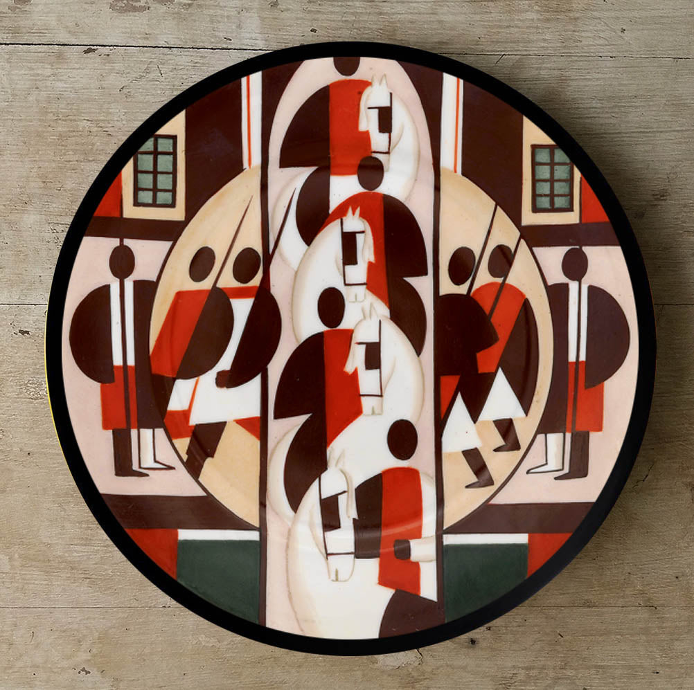 Hand Painted 'Latvian' inspired Wall Plate-057