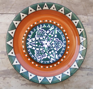 Hand painted Limited Edition Large Turkish Wall plate