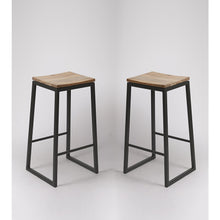 Load image into Gallery viewer, Charcoal Bar Stool