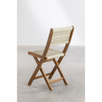 Set of 2 Folding Garden Chairs