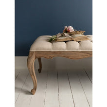 Load image into Gallery viewer, Taupe Velvet Upholstered Bench