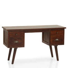 Load image into Gallery viewer, Prague Study Table - Mahogany in white background