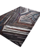 Load image into Gallery viewer, Transcend - Liquorice/Liquorice Hand Tufted Rug