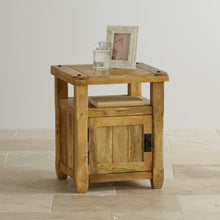 Load image into Gallery viewer, solid mango wood side table