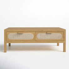 Load image into Gallery viewer, Maple Coffee Table with Drawers