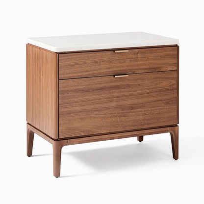 Acacia Wood Nightstand