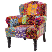 Load image into Gallery viewer, Maria arm chair side view