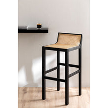 Load image into Gallery viewer, Rattan High Bar Stool