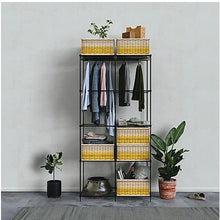 Load image into Gallery viewer, yellow color multi basket shelf