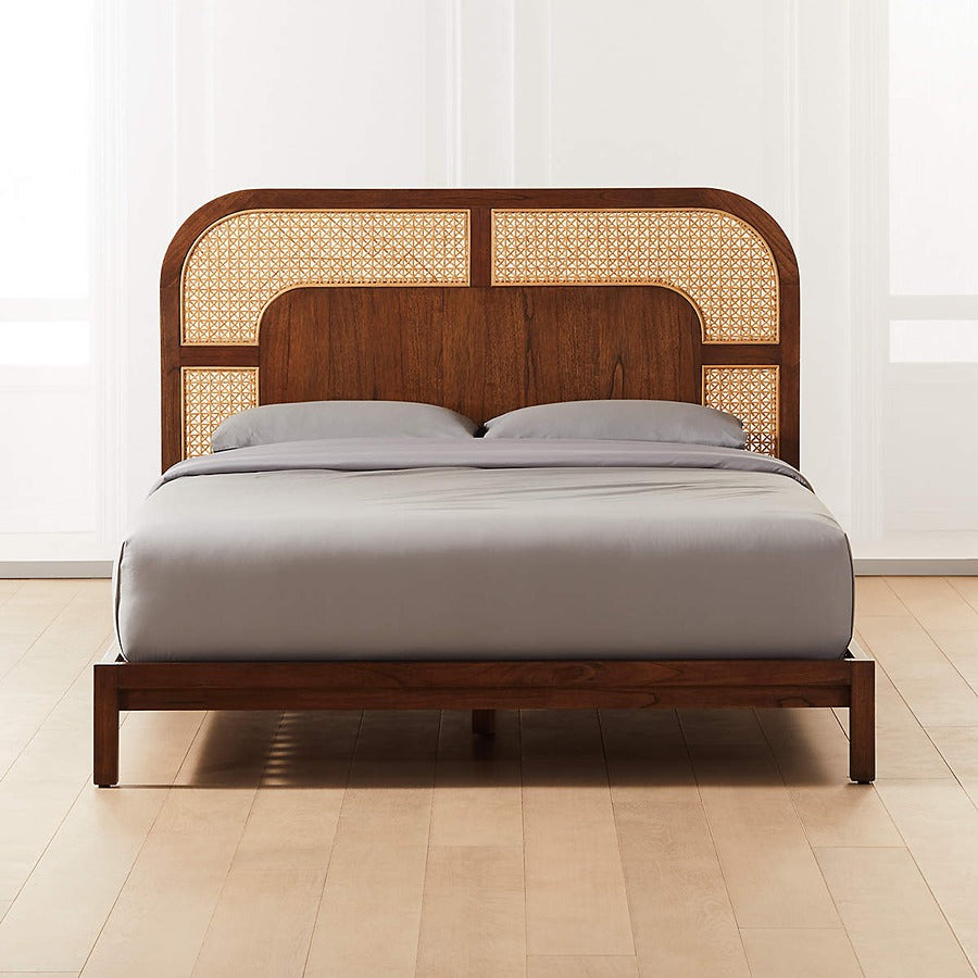 Cane Queen Bed