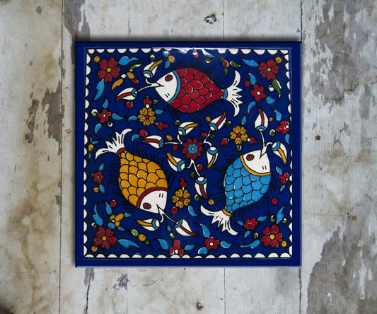 Hand painted IZNIK TILE -010