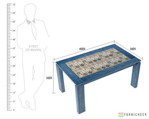 comparison of dining table with human