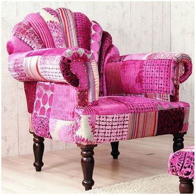 Pink Peacock Sofa