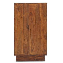 Load image into Gallery viewer, Acacia wood handcrafted sideboard side view