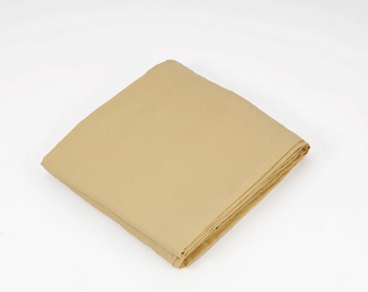 BEIGE 300TC flat sheet set, premium pure cotton satin, Sizes available