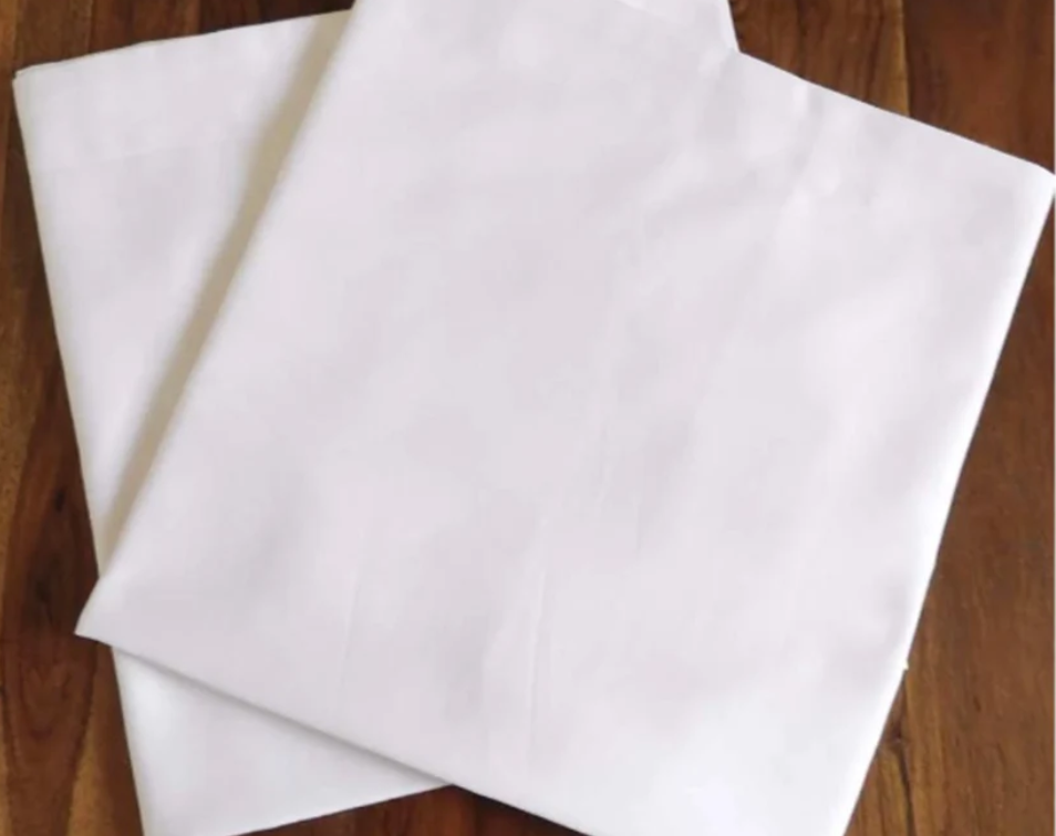 600TC white premium cotton pillow cases