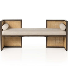 Load image into Gallery viewer, Cane Bench Inspired 2 Seater Sofa