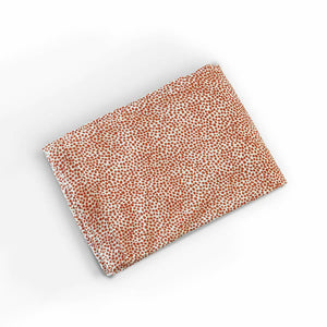 MODERN RETRO – Rust dot print soft Cotton three layer dohar
