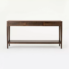 Load image into Gallery viewer, Rattan Inspired Drawer Console