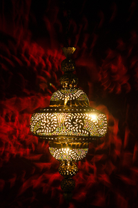 Moroccan Style Royal Brass Pendant Light
