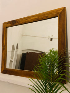 Wall mirror frame