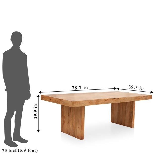 table comparison with human being