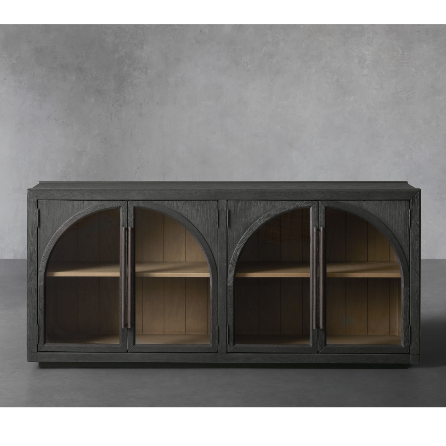 Sandblast Black Sideboard