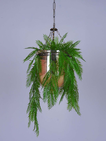 Planter Glass Jar Hanging Pendant Light placement on ceiling