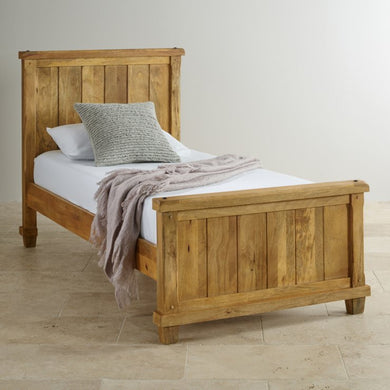 solid mango wood bed