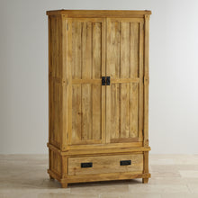 Load image into Gallery viewer, 2 Door 2 Drawer Wardrobe in Mango Natural Finish